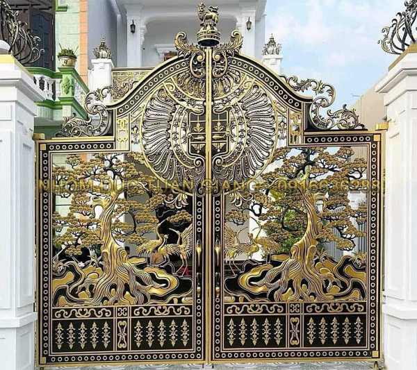 Cổng buckingham mẫu BKH-008